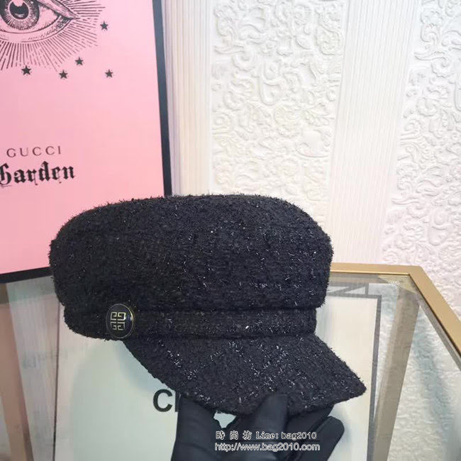 GIVENCHY紀梵希 爆款 網紅款百搭單品軍帽 LLWJ7453